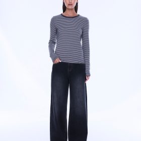 PIPER LONG SLEEVE STRIPE TOP