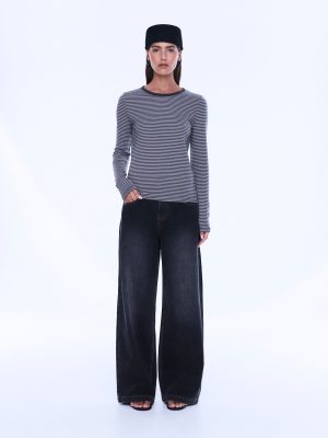 PIPER LONG SLEEVE STRIPE TOP