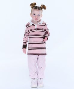 KIDS ROSE EP RUGBY LONG SLEEVE