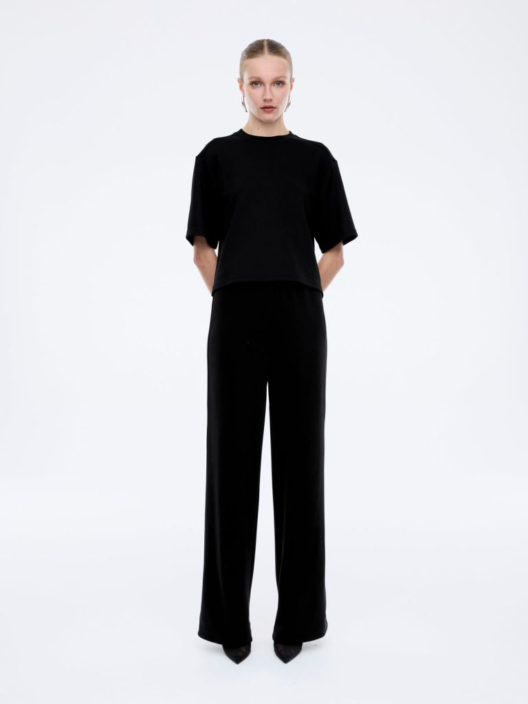 ALESSA RELAXED SOFT JERSEY TEE